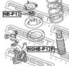 NISSA 54050AU520 Protective Cap/Bellow, shock absorber